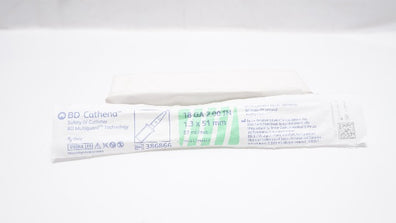 BD 386866 Cathena Safety IV Cath. BD Multiguard Technology 18GA 2.0In, 87mL/min
